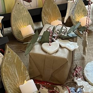 Hosta Leaf Tea Light Holder